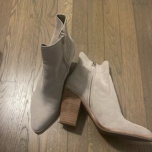 Taupe booties